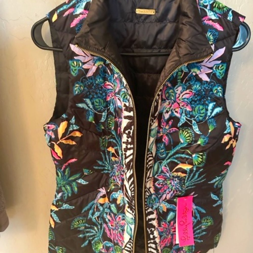 Lilly Pulitzer NWT Deanne Reversible Vest